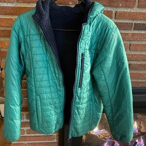 Eddie Bauer Kids puffer Teal Jacket